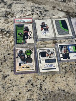 Seahawks Auto Cards