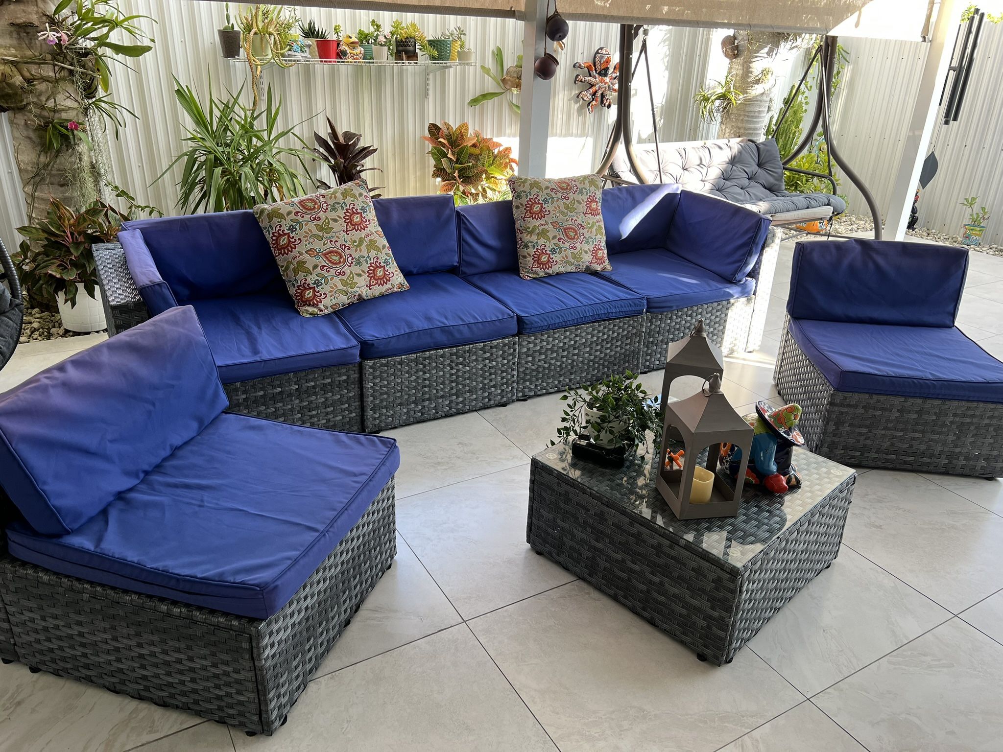 Outdoor Patio Sectional Set