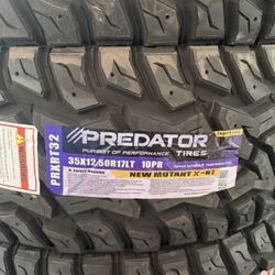 35x12.50r17 10PY TIRE PREDATOR 