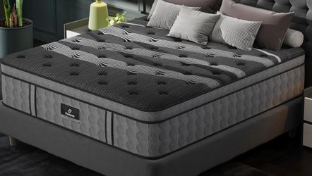 California King Bed and mattress