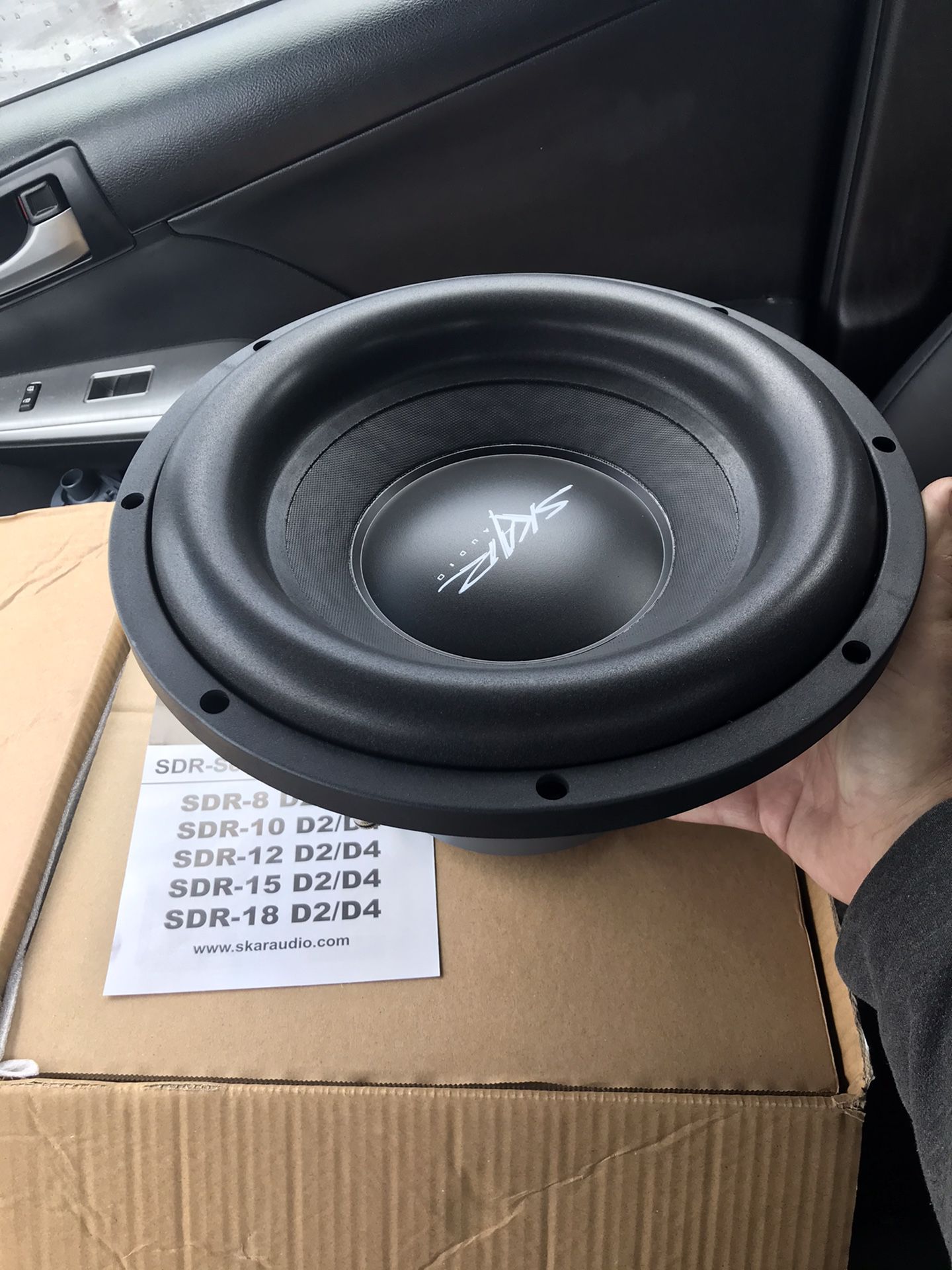 Skar audio sdr-12d4 subwoofer brand new in box