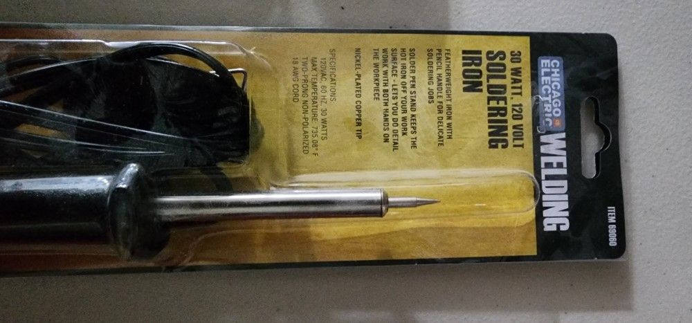 Soldering Iron 10.00 OBO