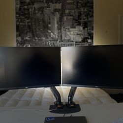 (2 for 1) LG 27" Class 4K UHD   