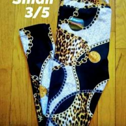 Leggin High  Rise Small  3/5 NEW 