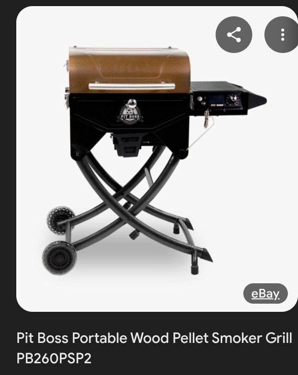 Pitboss Portable Pellet Smoker & Grill