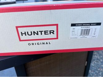 Hunter rain boots