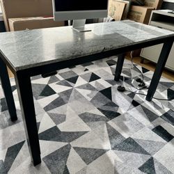 Room & Board Parsons Auto Adjustable Desk With Granite Top