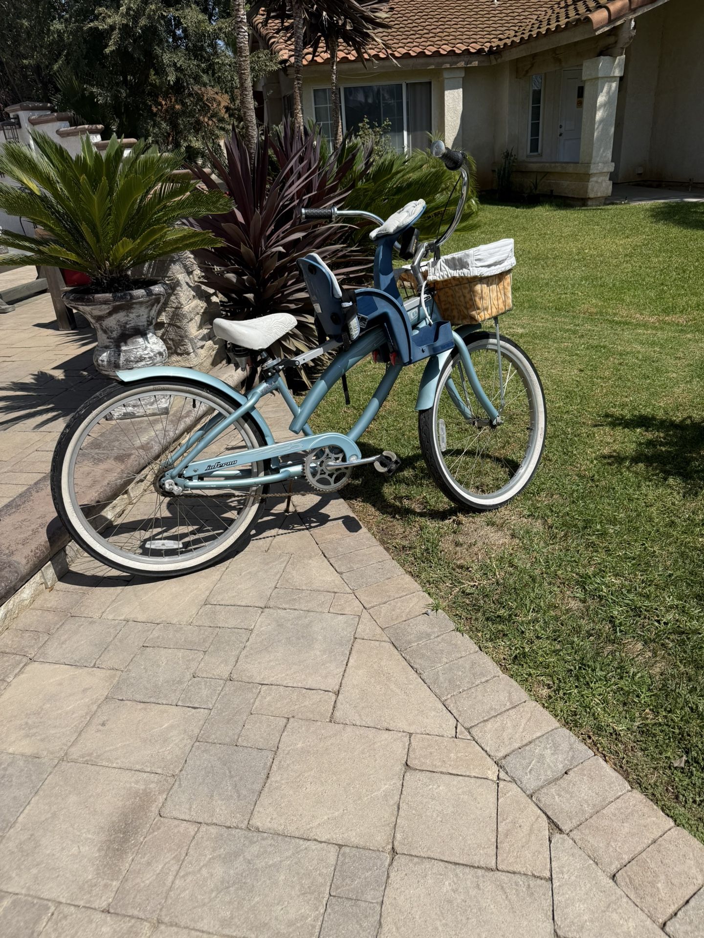 Adult Inferno Nirve Bike with Kids seat and Basket