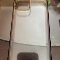 Clear Black iPhone 13 Case 
