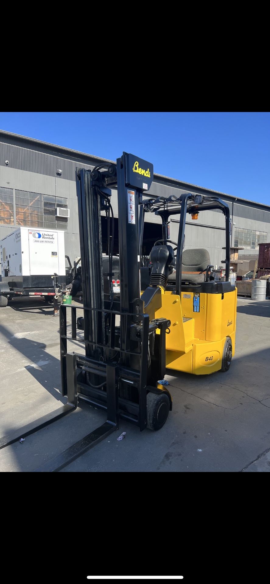 Bendi B40   Forklift ☎️CALL FOR PRICING ☎️