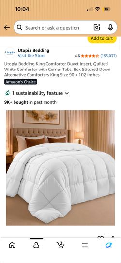 King Sized Duvet Insert