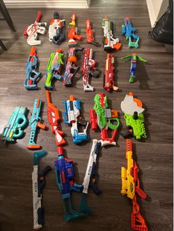 Nerf/fortnite guns collection