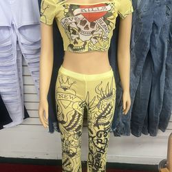 Ed Hardy Mesh Outfit 