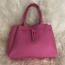 Kate Spade Pink Leather Tote Bag