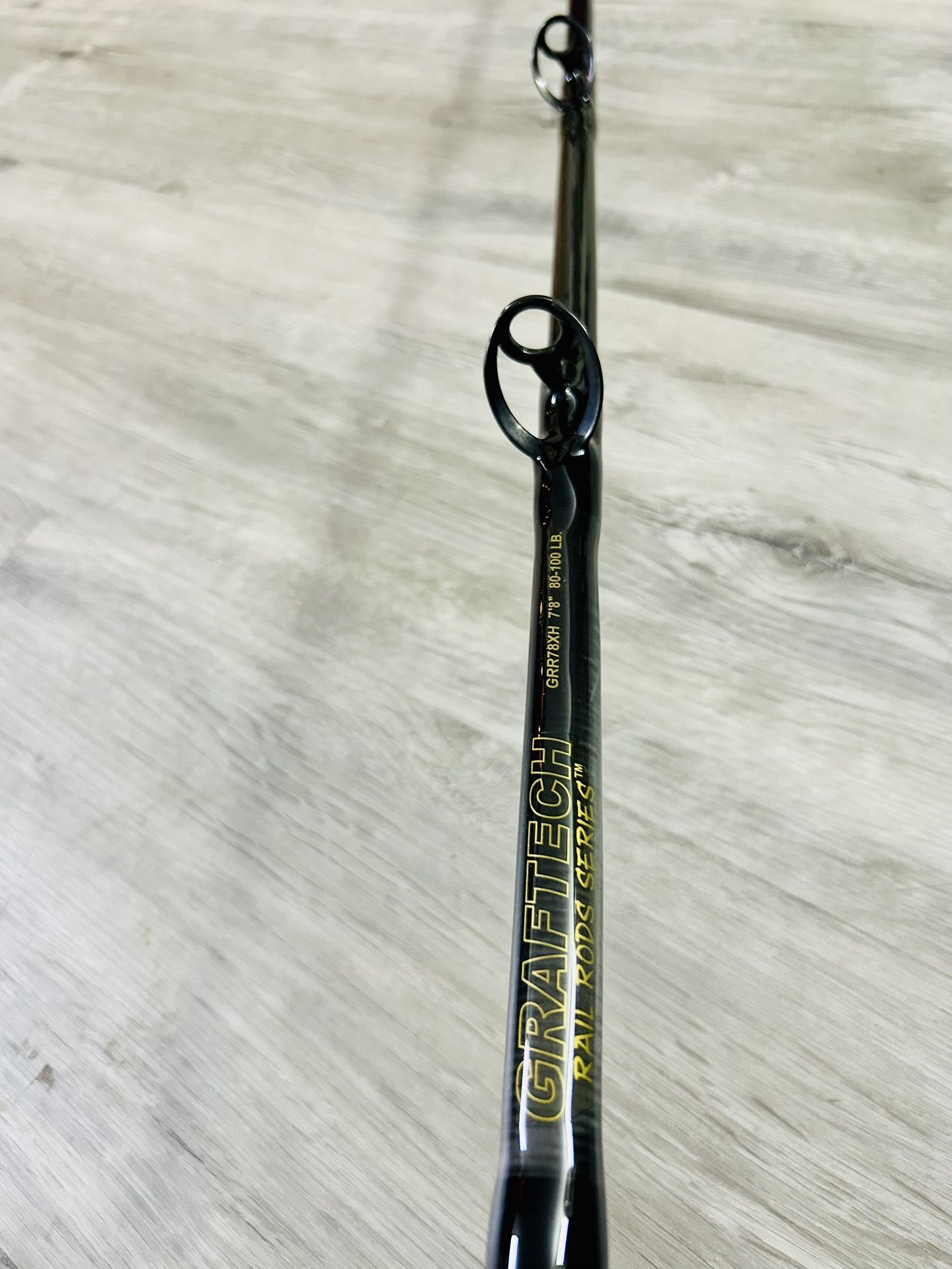 Graftech GRR78XH 7’8” 80-100lb Rail Fishing Rod $220