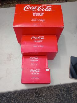 Coca-Cola Snow village department 56
