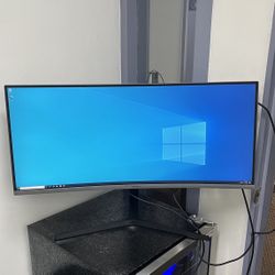 Samsung 34" Curved Monitor c34h890wgn   HDMI, DP, Type C ports