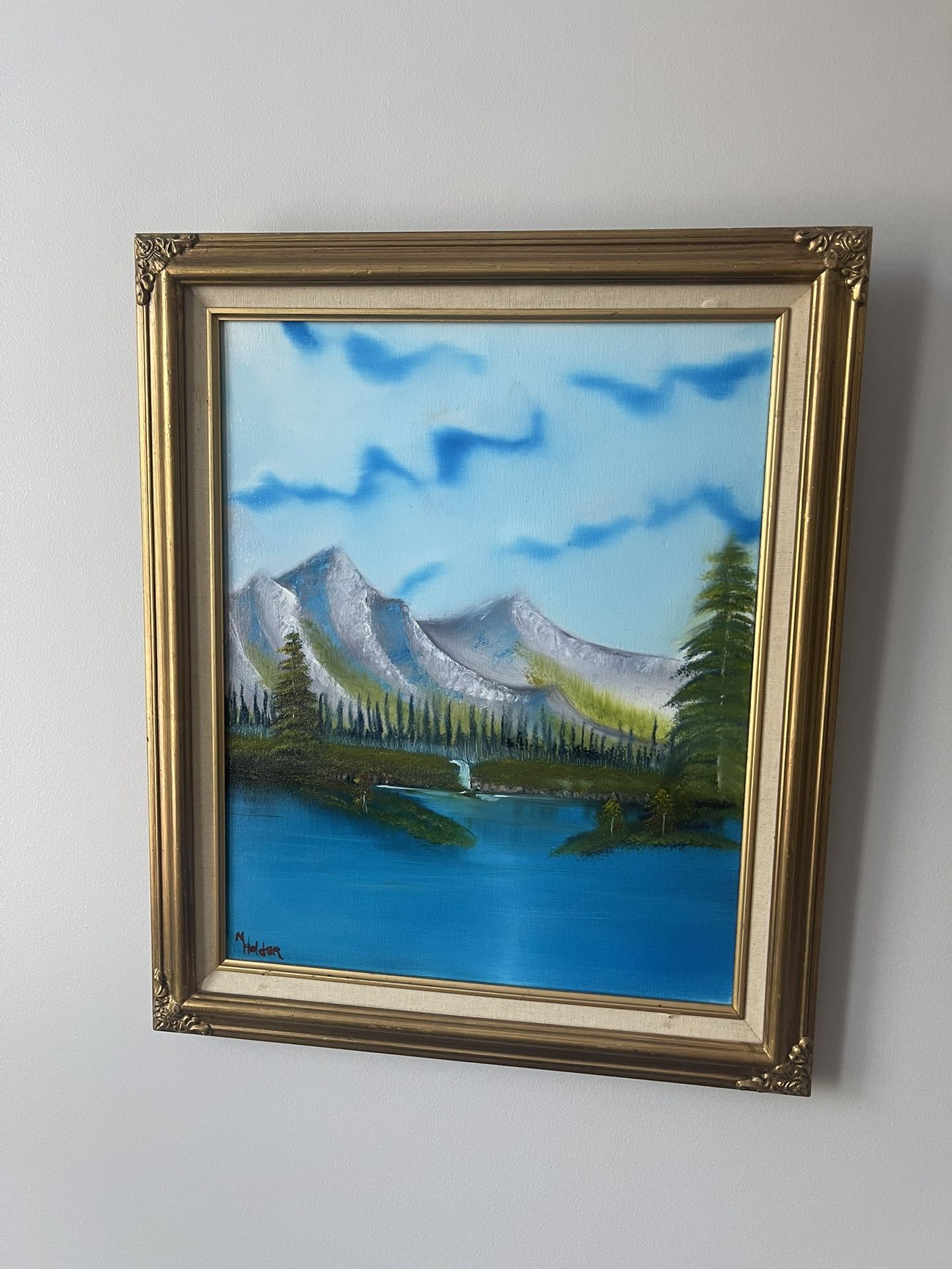 Framed Original Painting