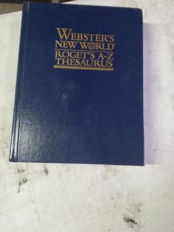 Websters New World Thesaurus Hardback