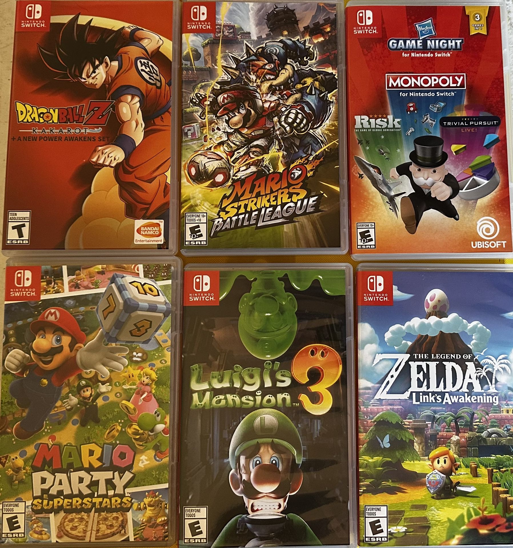 Nintendo Switch Games