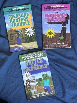 Minecraft book bundle