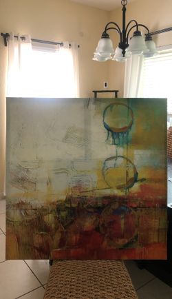 Painting wall canvas
