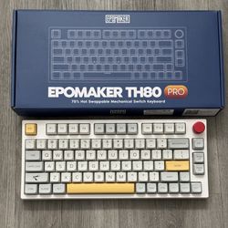 Epomaker TH80 Pro Wireless Hotswappable Mechanical Keyboard
