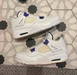 Jordan Retro 4 Metallic Purple Sz 10