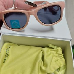 CocoSand 0-24months SUN GLASSES w/ Strap Toddlers  NEW IN BOX