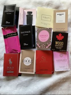 Perfume Sampler Set Lot x 12-13Sample Vials