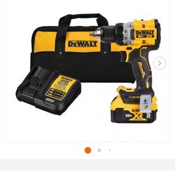 20V MAX XR Lithium-Ion Cordless Compact 1/2 in. Drill/Driver Kit, 20V MAX 5.0Ah Battery, and Charger