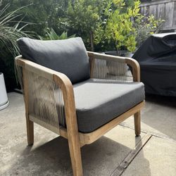 BRENTWOOD RECLAIMED TEAK LOUNGE CHAIR