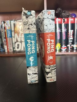 Ping Pong Manga complete set (Vol. 1 & Vol. 2)