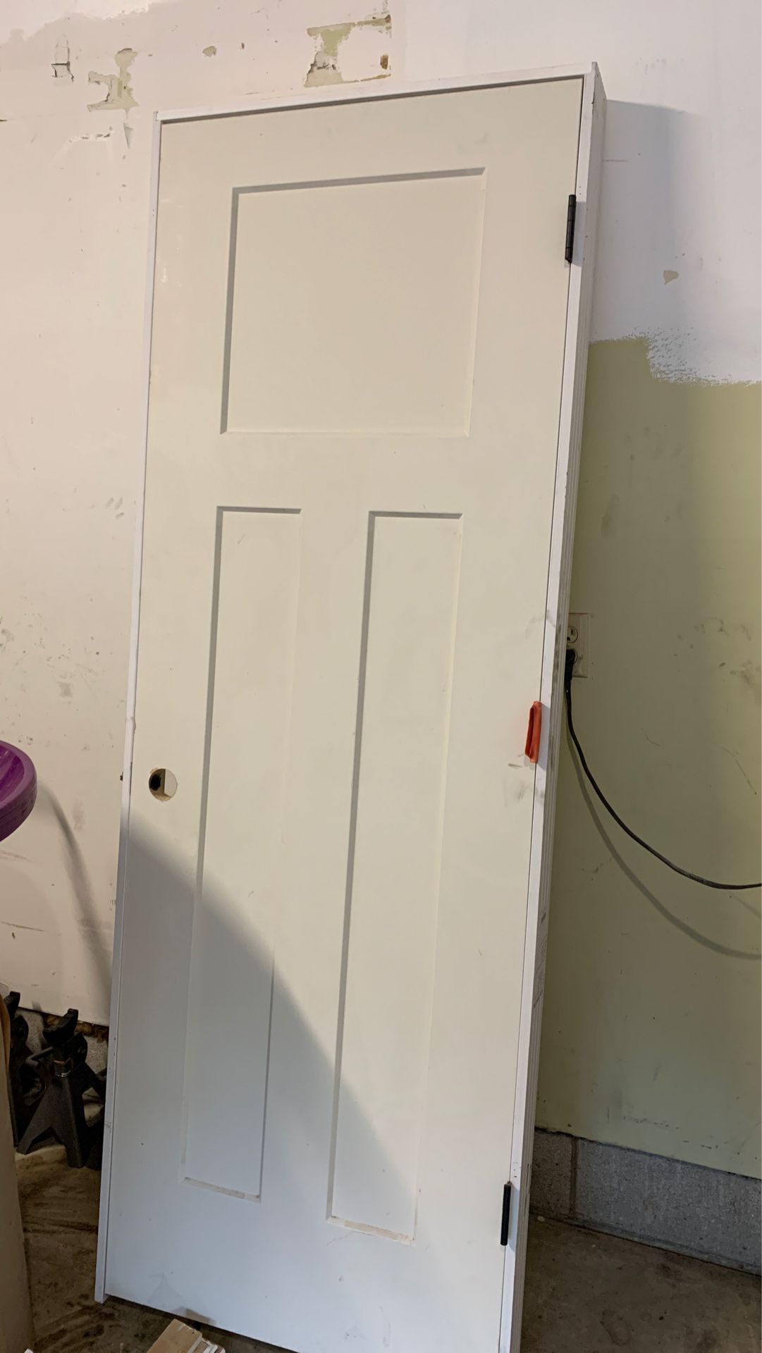 Pre hung interior door black hinges 29x80