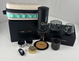 OutIn x KRUVE Ultimate Portable Espresso Machine Travel Kit Bundle