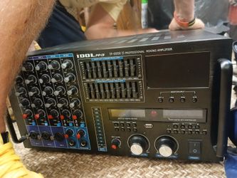 IDOLpro IP-6000 II Professional Mixing Amplifier