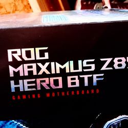 Rog maximus Z890 Hero BTF (gaming motherboard)