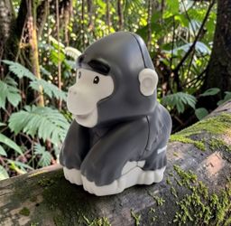 2017 Fisher Price Little People 3" GORILLA Animal Zoo Safari Replacement Figure W/ Blemishes. This is a Fisher-Price Little People Gorilla zoo animal 