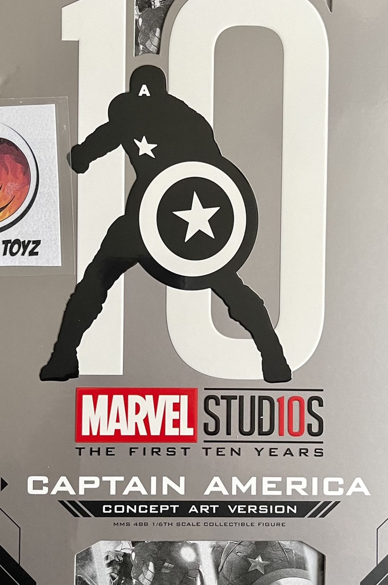 Hot Toys Marvel Avengers Captain America Concept Art MMS488 1/6 Sideshow Disney