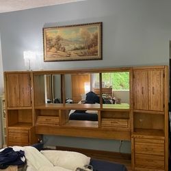 King Headboard And Dresser