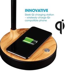 Wireless iPhones Charger With Table Lamp 