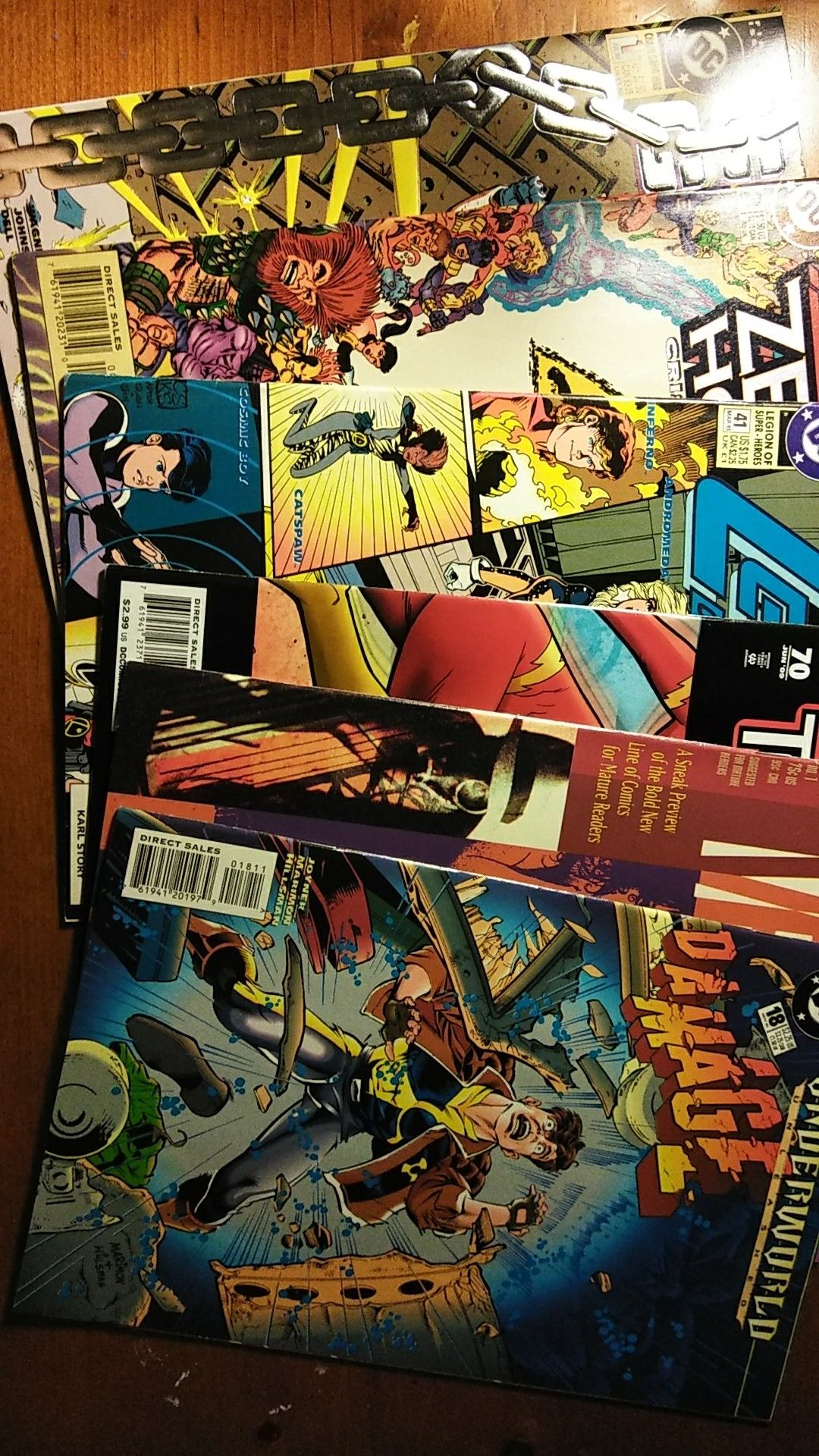 Lot of 6 DC comics random
