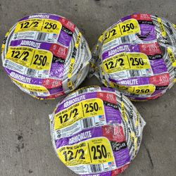 250 ft. 12-Gauge/2-Gauge Solid CU MC (Metal Clad) Armorlite Cable