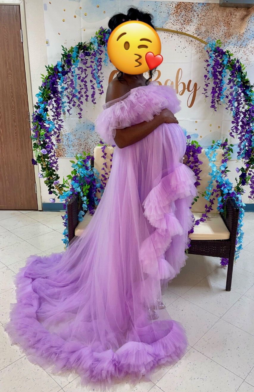 Elegant Maternity Gown