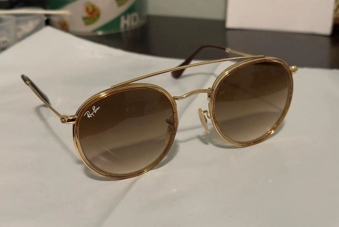 Rayban Round Double Bridge 51mm