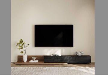 TV stand made of wood