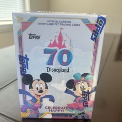 2025 Topps Chrome Disney 70th Anniversary Value box