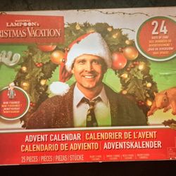 National Lampoons Christmas Vacation Advent Calendar 2024 Open Box Incomplete