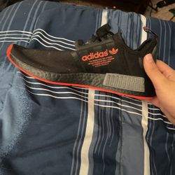 Adidas NMD R1 Core Black Solar Red