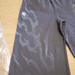 PREMIUM DARC SPORT OVERSIZED OMEN CROPPED SWEAT PANTS. SOLD OUT .